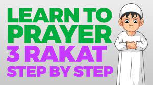 How To Pray 3 Rakat Units Step By Step Guide From Time To Pray With Zaky Youtube