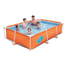Swimming Pools H2ogo My First Frame Pool Orange Want To Know More Click On The Image Swimming Pools Children Swimming Pool Above Ground Swimming Pools