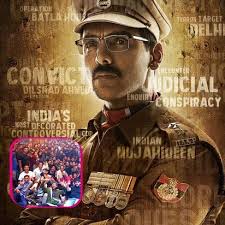 John Abraham cheers with the crew as he wraps up the shooting of Batla House 