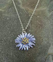 Aster Pendant Pendant Necklace Flower Jewellery Necklace