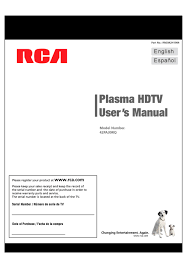 Getting rid of your old tv set will create space for the new. Rca 42pa30rq User Manual Pdf Download Manualslib