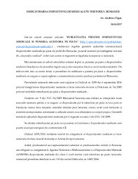 Evaluarea documentației de autorizare în vederea punerii pe piață. Pdf Inregistrarea Dispozitivelor Medicale Pe Teritoriul Romaniei Andreea Tigau Academia Edu