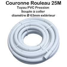 Couronne Rouleau 25m Tuyau Piscine Pvc Pression Souple Semi Rigide A Coller Diametre 63mm Exterieur Achat Vente Raccord Vanne Couronne Rouleau 25m Tuyau Cdiscount