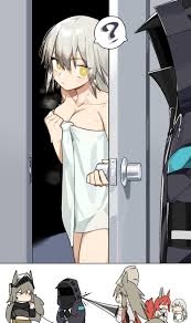 jacket, squirrel girl, multiple girls, squirrel tail, naked towel - Anime  R34