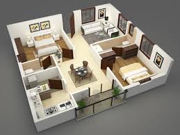 Konsep desainnya yang lebih mudah ditambah lagi anggaran biaya yang tentunya jauh lebih murah menjadi alasan utama banyak orang. Desain Rumah Minimalis 1 2 Kamar Tidur 3d 2021 Happy Living