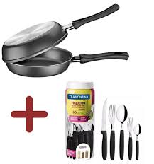 Ahora puedes convertirte en el chef de estas cocinas, aprendiendo a cocinar deliciosos platos siguiendo las recetas que nos irán dejando. Combo Omeletera 20 Cm 30 P Cubiertos En Pote Tramontina Lg Amoblamientos