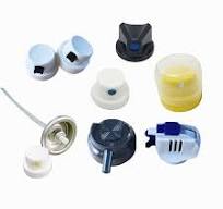 [Hot Item] Aerosol Spray Can Whole Set Accessories Cap Spray Nozzle Valve  Actuator