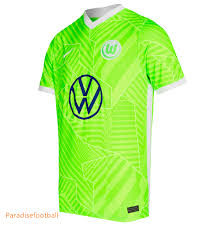 Die „wölfe, wie der verein sehr gerne von den it began on 18 september 2020 and will conclude on 22 may 2021. Cheap 2021 22 Vfl Wolfsburg Home Soccer Jersey Shirt Wolfsburg Top Football Kit Wholesale