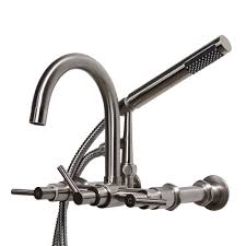 Observe all local plumbing and building codes. Penhaglion No 17 Wall Mount Tub Faucet In Brushed Nickel