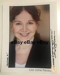 Lisa Jane Persky SIGNED 8x10 Headshot Photo When Harry met Sally &  Coneheads