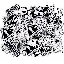 Ubah gambar menjadi outline dengan menggunakan filter photocopy. 100 Pcs Keren Jdm Hitam Putih Stiker Untuk Bagasi Laptop Telepon Mobil Sepeda Motor Kulkas Styling Rumah Dekorasi Rumah Stiker Mainan Stiker Toy Sticker Stickers Forstickers Style Aliexpress