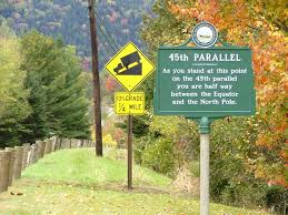 Kiwanis international and scores of its local clubs erected 50 peace markers all along the unfortified boundary between the united states and canada. 45th Parallel Stewartstown