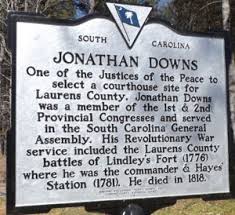 Jonathan Downs (abt.1738-1818)