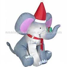 Animated Christmas Inflatable Elephant Decoration Buy Outdoor Animated Christmas Decorations Animated Christmas Decorations Animated Christmas Elephant Decor