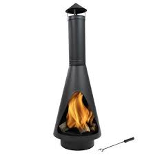 Great fire pit for patio: Chiminea Outdoor Fireplaces Outdoor Heating The Home Depot