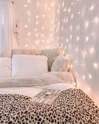 Curtain Led Lights Room Inspiration Bedroom Cozy Room Girl Bedroom Decor