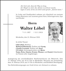 Lobel on wn network delivers the latest videos and editable pages for news & events, including entertainment, music, sports, science and more, sign up and share your playlists. Traueranzeige Familienanzeigen Todesanzeigen Idowa Markt