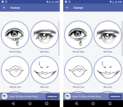 Drawing is a learned skill taking years of practice, figuring out where to begin can be challenging. Drawing The Human Body Apk Download Latest Android Version 1 6 Com Mobileapps Apps Draw Face