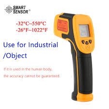The reference thermometer is allowed to stabilize for several minutes. Industrial Use Smart Sensor Digital As530 Lcd Handheld Infrared Thermometer Temperature Meter Tester Red Laser Non Contact Ir Pyrometer Gun Shopee Philippines