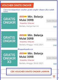 Mengklaim voucher toko gratis ongkir. 5 Cara Mendapatkan Voucher Gratis Ongkir Shopee Jika Sudah Habis Bloggadogado