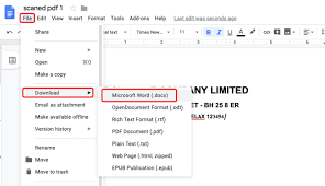 Dokumente auf ihrem dokumentenscanner scannen. 5 Optionen Zum Konvertieren Von Pdf In Word Auf Dem Mac