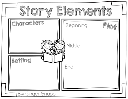 story elements freebie ginger snaps treats for teachers