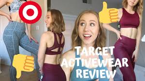 testing target activewear is it any good