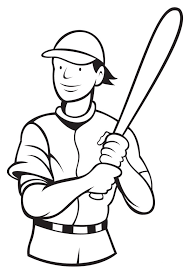 From parents.com parents may receive compensation when you click through and purchase from links contained on this website. Coloring Pages Baseball Player Coloring Page