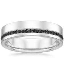 Make a sparkling statement with a black diamond ring. Black Diamond Men S Wedding Ring Austin Brilliant Earth