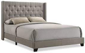Your question might be answered by. Brady Upholstered King Bed The Brick
