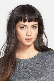 Slightly Choppy Short Bangs Baby Bangs Long Hair Long Hair Styles Medium Hair Styles