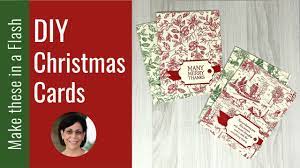 Diy, how, christmas, make, card, tree How To Make The Quickest Christmas Cards Ever Youtube