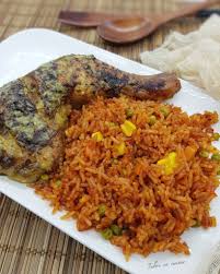 Jollof Rice Riz Jollof Riz Jollof Recettes De Cuisine Africaine Recettes De Cuisine