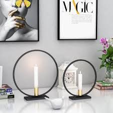 5 out of 5 stars with 1 ratings. 3 Styles Metal Candle Holders Black Gold Candle Rack Round Iron Candlestick Home Christmas Party Table Centerpiece Decoration Buy At The Price Of 12 76 In Aliexpress Com Imall Com