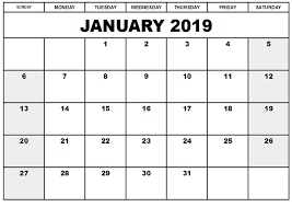 2019 January Calendar Uk Monthly Calendar Printable Calendar Printables Editable Calendar