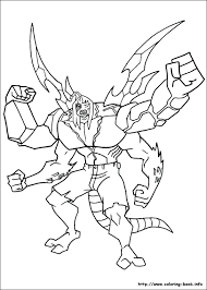It's created for those who would like to take their coloring skills to the next level. Ben Ten Coloring Pages 100percentpaperrecycle