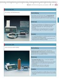 Technology has its apparent limits. Merkmale Zubeha R Perthometer M1 Beschreibung Merkmale
