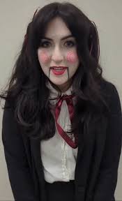 Billy, Amanda and...Amanda? (Our Saw costumes at Monster Mania!)