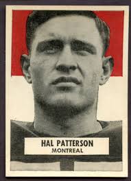 1959 Wheaties CFL Hal Patterson MTL ALOUETTES CREASE FREE SHARP BEAUTY  CENTERING