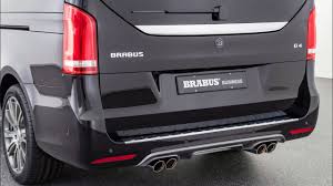 Mercedes V 250 D Brabus Business Plus Fast Luxury Van Youtube