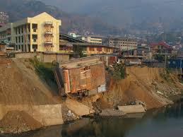 This is the facebook page of the local government unit of bontoc, mountain province. This Building Collapsed Into The Chico River During A Typhoon At Bontoc Mountain Province Philippines Philippines Luzon Banaue