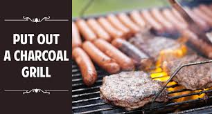 Seal up the grill with nomex strips. How To Put Out A Charcoal Grill Safely And Easily