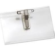 Name Tag Holder with Pin/Clip Combo - 2-1/2" X 4"