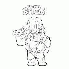 In this guide, we featured the basic strats and stats, featured star power & super attacks! Brawl Stars Kleurplaat Printen Leuk Voor Kids