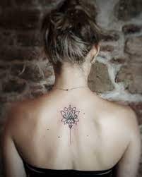 354 Likes 2 Comments Kail Tattoo Kail Tattoo On Instagram Lotus Flower Unalome Para Citas Whatsa Neck Tattoos Women Back Of Neck Tattoo Jasmine Tattoo