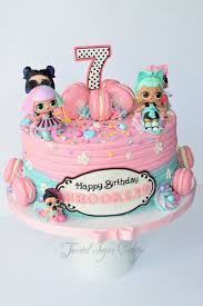 A bunch of funny 50th birthday jokes of course! Lol Dolls And Macarons Lol Dolls Are Toys Buttercream Macarons And Lots Of Sprinkles Doll Birthday Cake 6th Birthday Cakes Funny Birthday Cakes