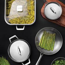 Stock pot, lock & drain insert, glass lid. Buy Tramontina Stainless Steel Cookware Set Set Of 3 Amara