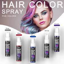 People prefer using them for special events like parties, trips, or even halloween. Sevich 30ml Hair Color Spray Temporary Hair Dye Cream One Time Hair Coloring Styling Washable Hair Color Dye Liquid 5 Color Hair Color Aliexpress