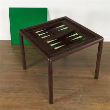 Find this pin and more on karl springer by iris. Springer Karl Backgammon Game Table Circa 1970s Mutualart