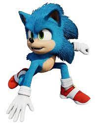 Sonic Movie Pose Png Png Filmes